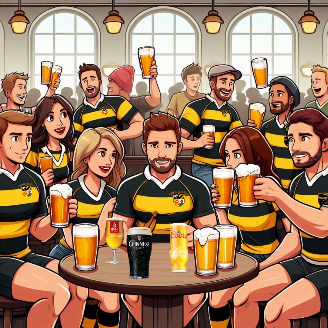 No game today as our scheduled opponents remain in the Welsh Cup! We wish them all the best in their fixture! 

Why not join us at the club for a pint from 3pm if you are at a loose end!

(Full Kit Not Required but Encouraged 😂)

🖤🧡