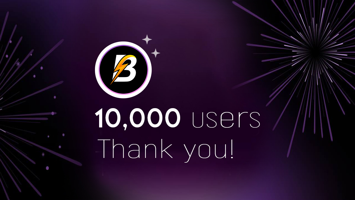 itsbuffcoin's tweet photo. ๐10,000 Users in the Buff web app!
Hello, Buff Community!
Thank you for your engagement and support โ we've reached 10,000 users in our app! Your participation helps us improve Buff
Don't stop, keep sharing! ๐ซต
#buff #buffcoin #crypto https://t.co/igHExuDt7j
