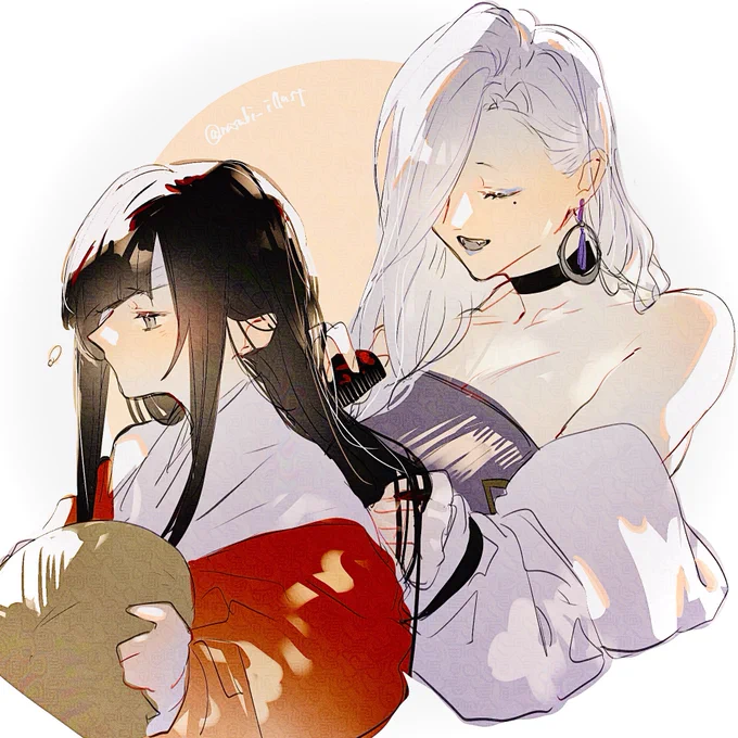 (イベントシナリオネタバレ注意)おみぃさんと黒姫さんやばかった… 