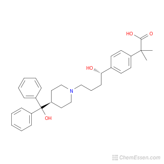 amansingh_96's tweet photo. (2/4) Fexofenadine does not cross the blood-brain barrier due to the hydrophilic groups in its structure. Therefore, it cannot enter the brain and exert the sedative effects that 1st generation antihistamines do - keeping the user alert, in control, and safe. https://t.co/AZvU8QKgiA