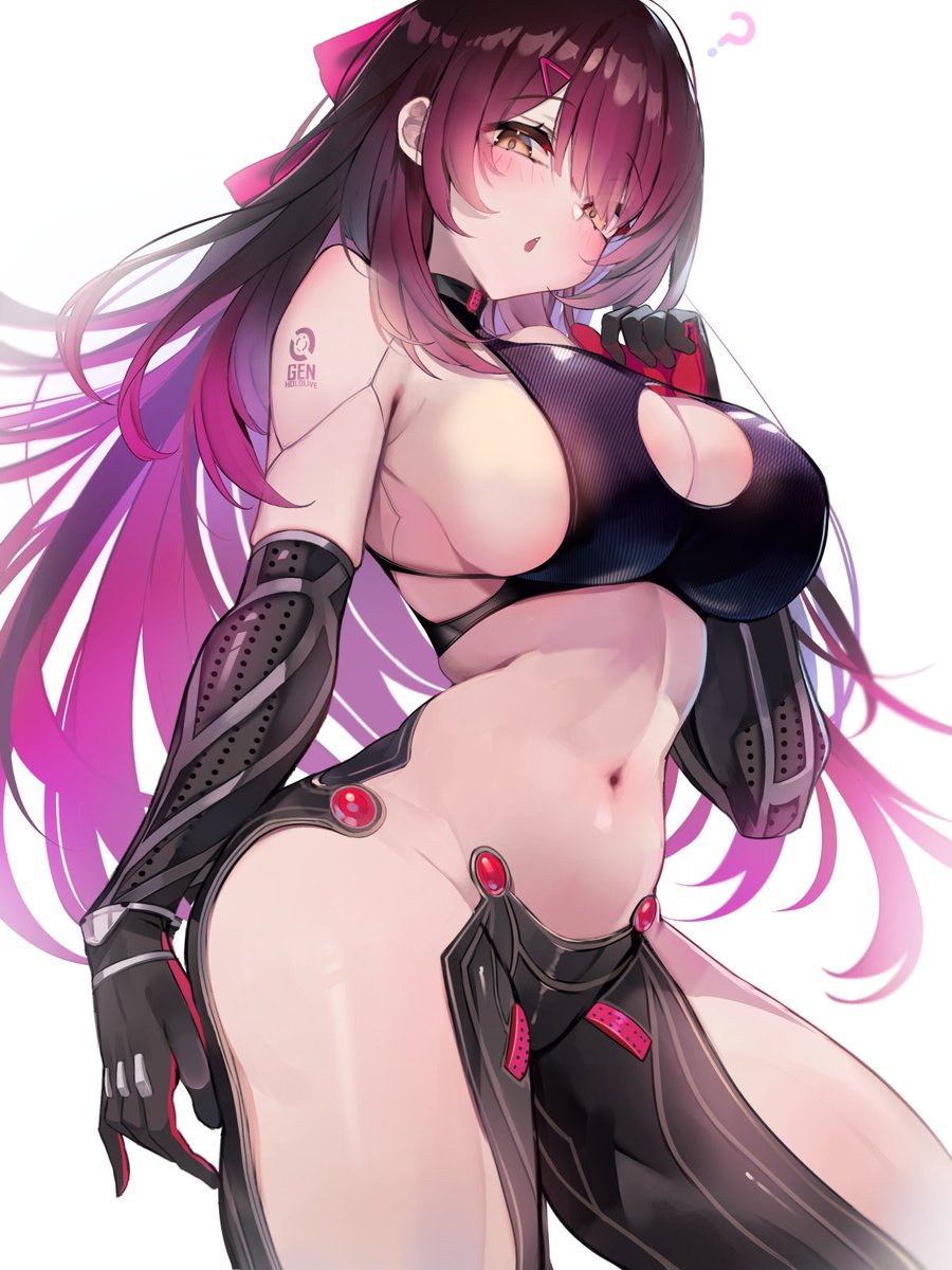 🤖「？どこ見てんの～？」
#ロボ子Art