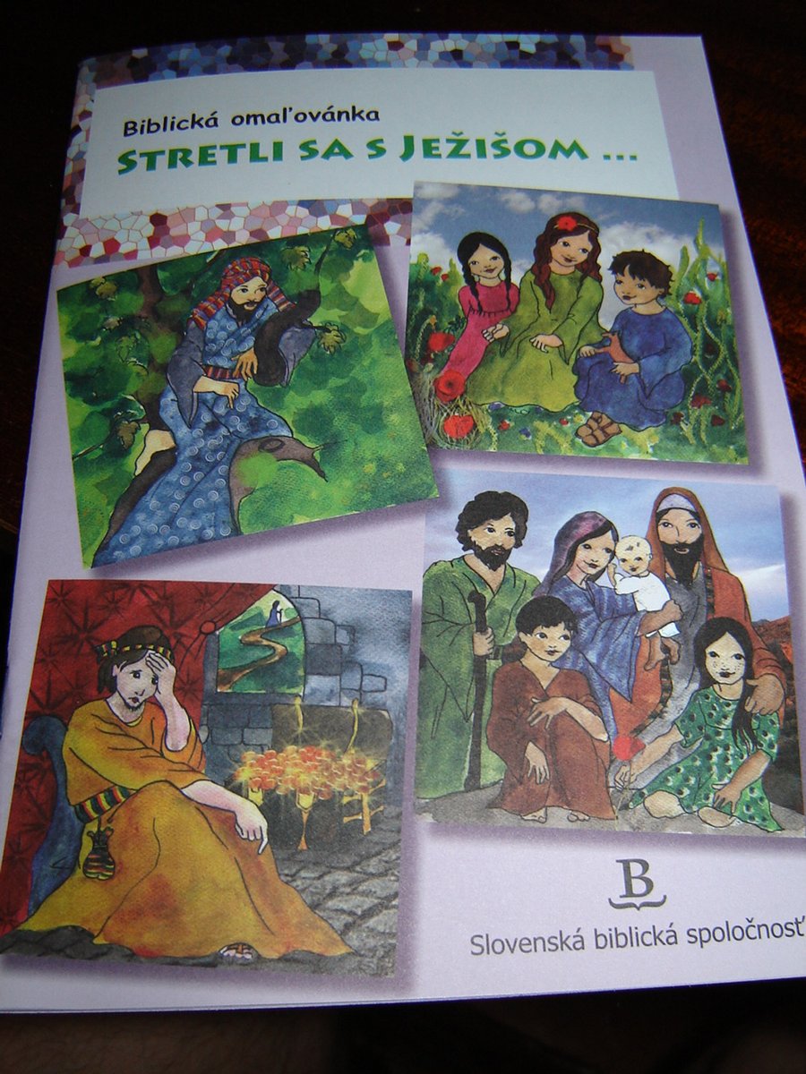BIML_Bibles's tweet image. 🎨📖 Teaching kids about Jesus just got more fun!

Stretli Sa S Ježišom… Biblická Omaľovánka is a Slovak activity book filled with coloring pages, games, and Bible lessons. 
✨ bibleinmylanguage.com/stretli-sa-s-j…
#FaithThroughFun #SlovakBible #ChristianParenting