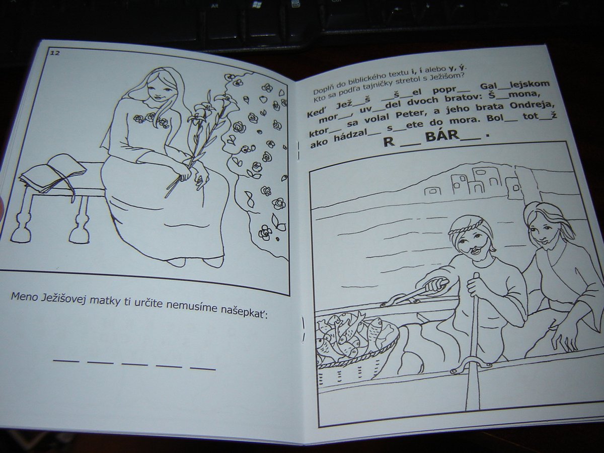 BIML_Bibles's tweet image. 🎨📖 Teaching kids about Jesus just got more fun!

Stretli Sa S Ježišom… Biblická Omaľovánka is a Slovak activity book filled with coloring pages, games, and Bible lessons. 
✨ bibleinmylanguage.com/stretli-sa-s-j…
#FaithThroughFun #SlovakBible #ChristianParenting