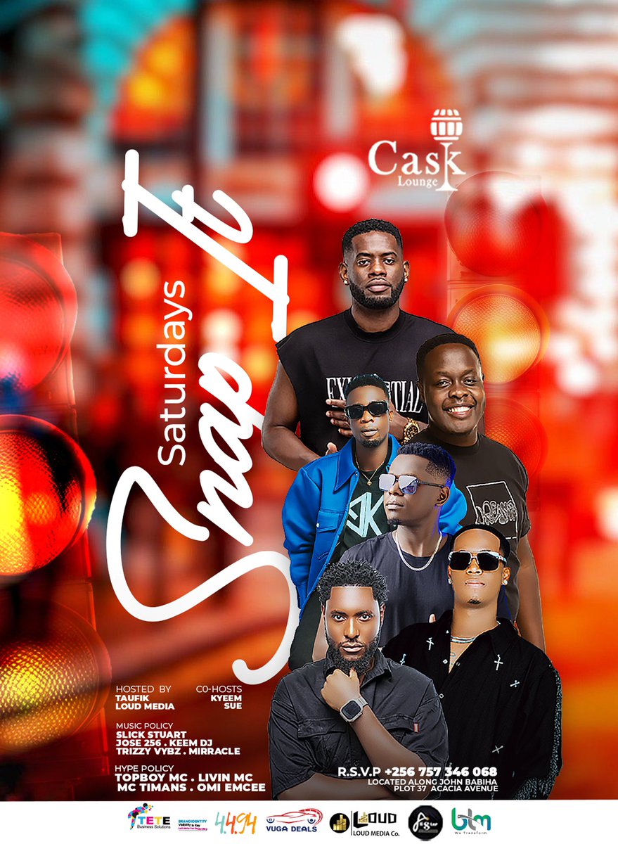 CaskLoungeKla's tweet photo. Catch a vibe tonight; your biggest Saturday Party turn up only at cask! #SnapItSaturday https://t.co/2GCuNhq9ly