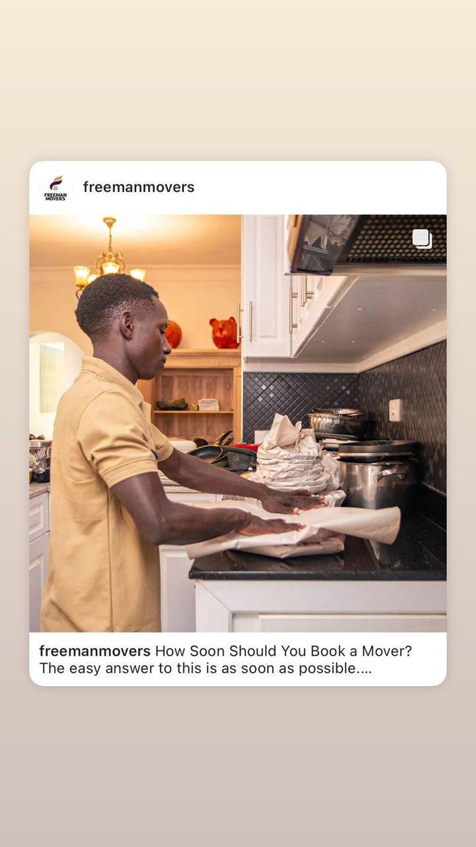 kasasi_fc's tweet photo. #Ad: How soon should you book a mover? The sooner, the better!
@FreemanMovers is available for bookings every day, ensuring a stress-free move.
Booking early means peace of mind, allowing you to focus on other things.
Call 0758122622 / 0393122622 today
#FreemanMovers https://t.co/TBOsHWC019