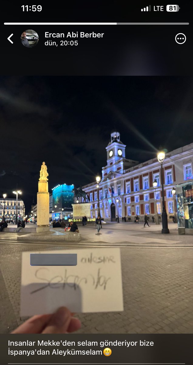 Berberimle seviyeli bi ilişkimiz var