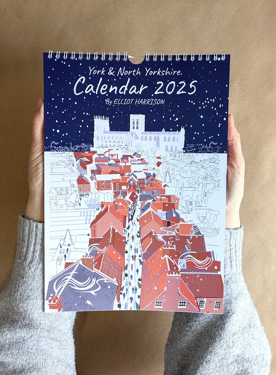 Etsy Sale!
A couple left if you need a colourful 2025 calendar..
North Yorkshire Calendar
eharrisonprints.etsy.com/listing/178366…