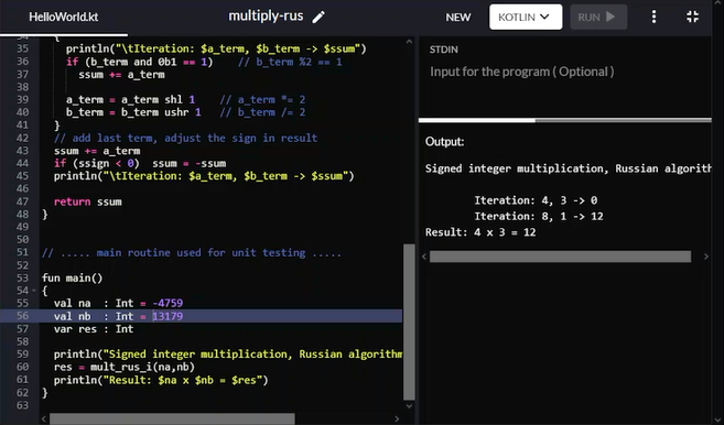 xgeorgio_gr's tweet image. #Coding_Fridays : Russian multiplication in #Kotlin 
Watch the full video in Youtube channel central -- youtube.com/@apneacoding
Source code available at the Github repository (see channel info).
#ambient #coding #programming #notalking #kotlin #terminal #console
