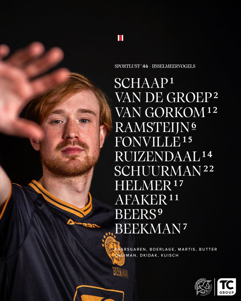 VVIJV's tweet photo. 15:00 uur ⚽️ #SPOIJS | De opstelling en de wissels van IJsselmeervogels voor de wedstrijd tegen @Sportlust https://t.co/nK0Pf0vCLz