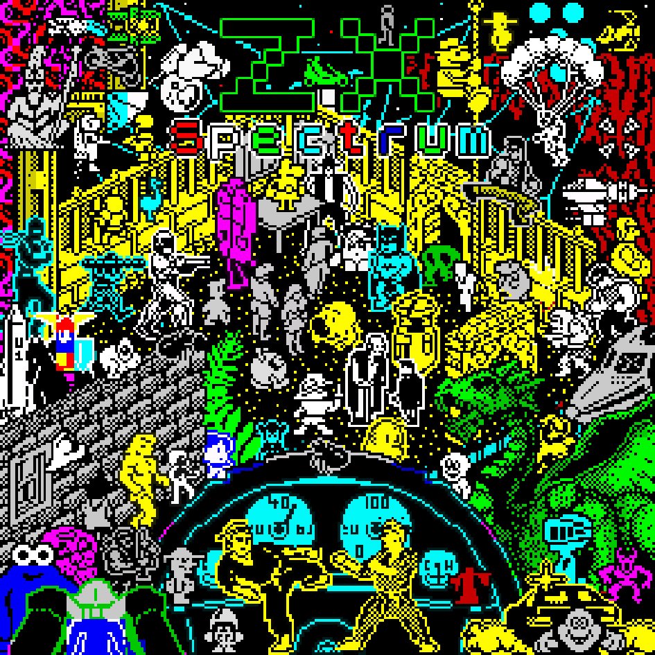 On Manifold
Based on the wonderfully underpowered, but amazing 8-bit micro computer, the ZX Spectrum. It's always had a place in my heart, being the first computer I ever owned way back in the 1980s... oh, the nostalgia!
Open editions 0.005 eth

LNK 👇👇👇