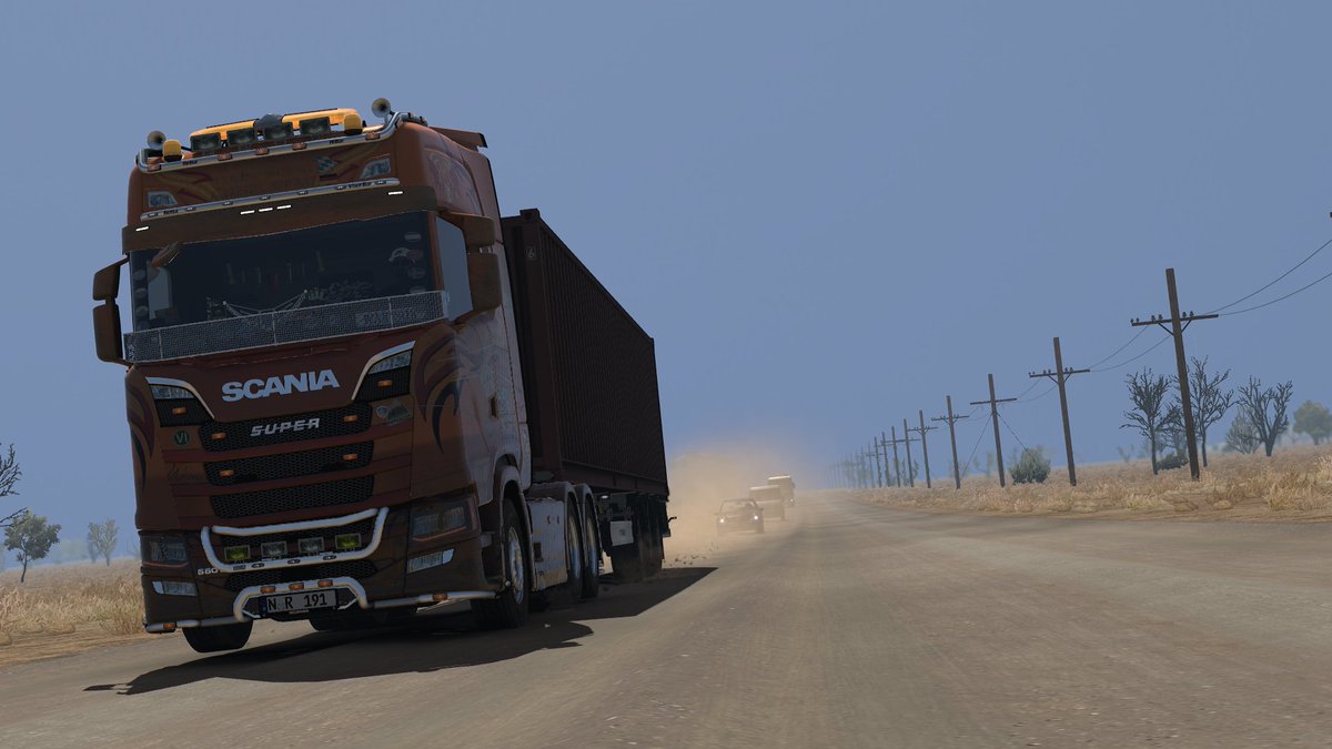 Shadow730_GER's tweet photo. Rough roads here in Cameroon / Central Africa
#ETS2 https://t.co/SZeqcsCJWz