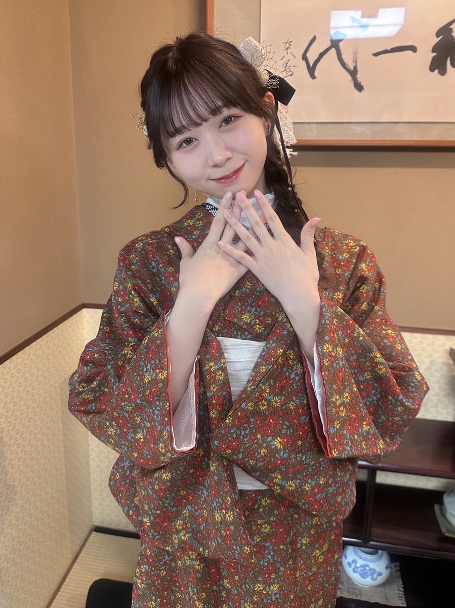 tws_miri's tweet photo. #それゆけわーしっぷ
お着物着ました🍁かわいい？ https://t.co/tuM7yjh1RW