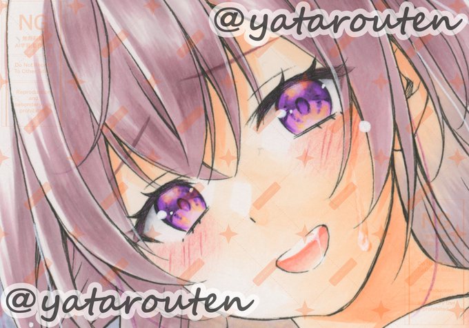 pixivFANBOX更新しましたこれからも土曜日の夜9時に更新がんばります手描きイラスト #コピックイラスト 