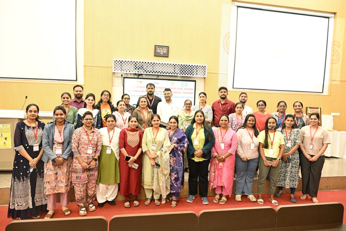 Boosting organ donation efforts! ZTCC Nagpur &amp; AIIMS Nagpur hosted a 5-day transplant coordinators workshop aligning with NOTTO guidelines, benefitting 50+ delegates nationwide. ⁦<a href="/NottoIndia/">NOTTO</a>⁩ ⁦<a href="/SanjayKolte5/">Sanjay Kolte</a>⁩ ⁦⁦<a href="/balwani__manish/">Manish Balwani</a>⁩ ⁦<a href="/AIIMSNagpur/">AIIMS Nagpur</a>⁩