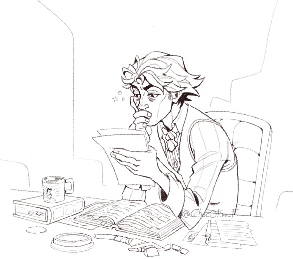 ChocOlive_F's tweet photo. Working working
#arcane #viktorarcane https://t.co/IyCMYiimZW