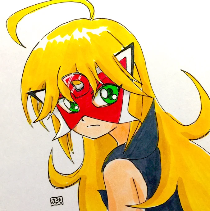 #夜ノヤッターマン夜ノヤッターマンが10周年らしい。と言うことは、このイラスト描いてからもう10年経つのか…((( ゜д゜ ;)))マジか… 
