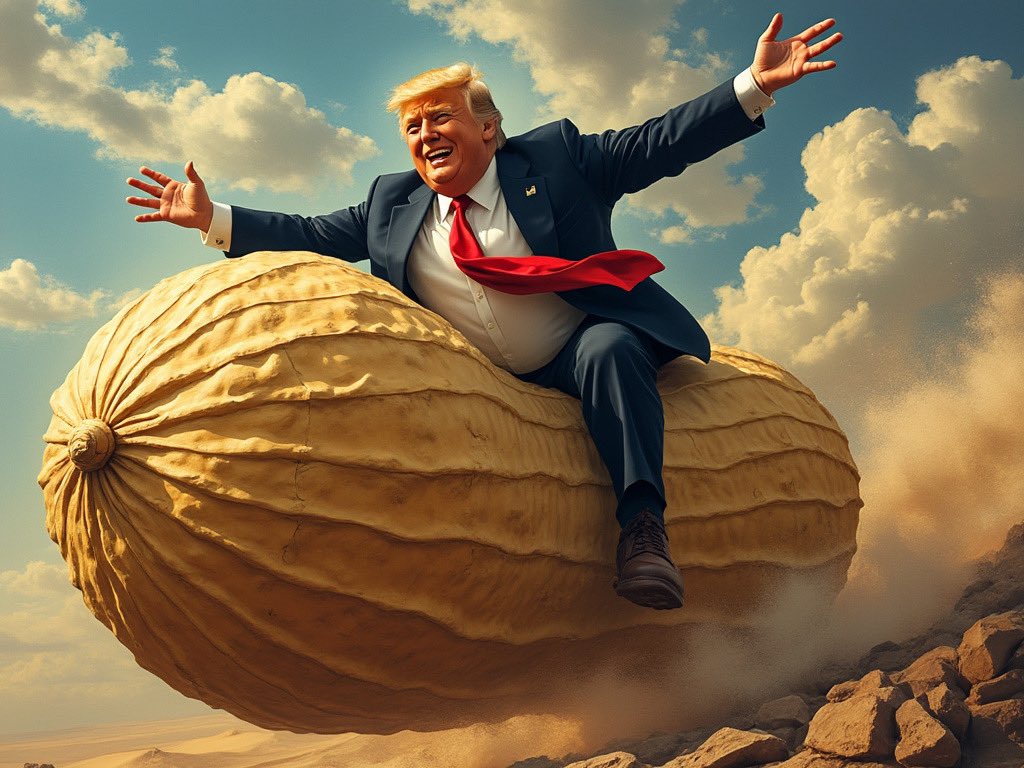 $Trump is still sending!
 
This is 🥜!