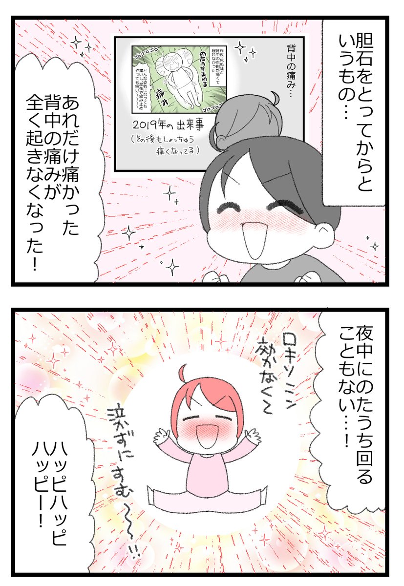 胆石で手術した話⑨完4/4        
#漫画が読めるハッシュタグ 