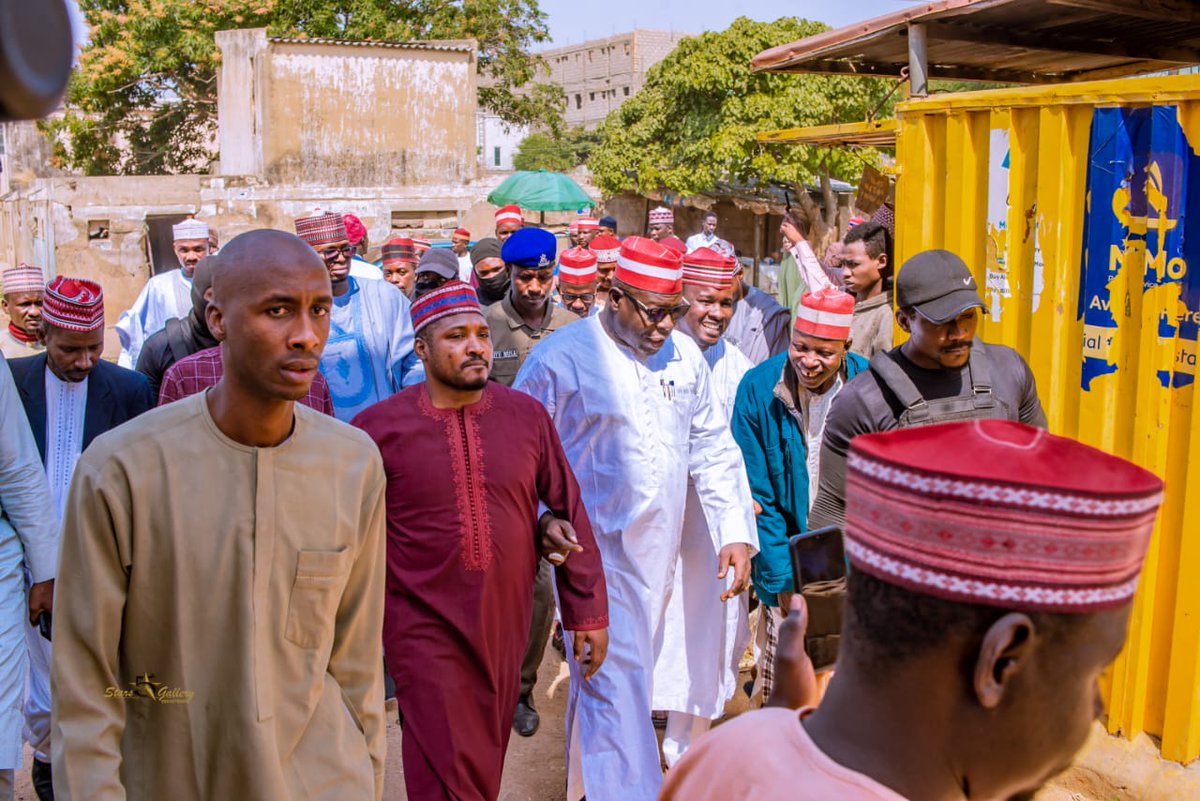 kabiruads's tweet photo. As part of our commitment to advancing Healthcare we Inaugurated vital projects, which include:

Construction of a Healthcare Center and Drainage System both  in Gyadi-Gyadi Arewa Ward and Construction of a Maternity Ward and Restroom Facility in Gyadi-Gyadi Kudu Ward. https://t.co/9ZBSeyqwiP