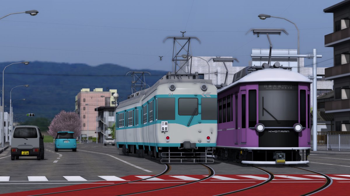 Kitrice_RS's tweet image. Crossover Sanjo Str. #RailSim