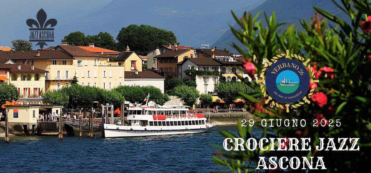 Crociera jazz sul Lago Maggiore 2025