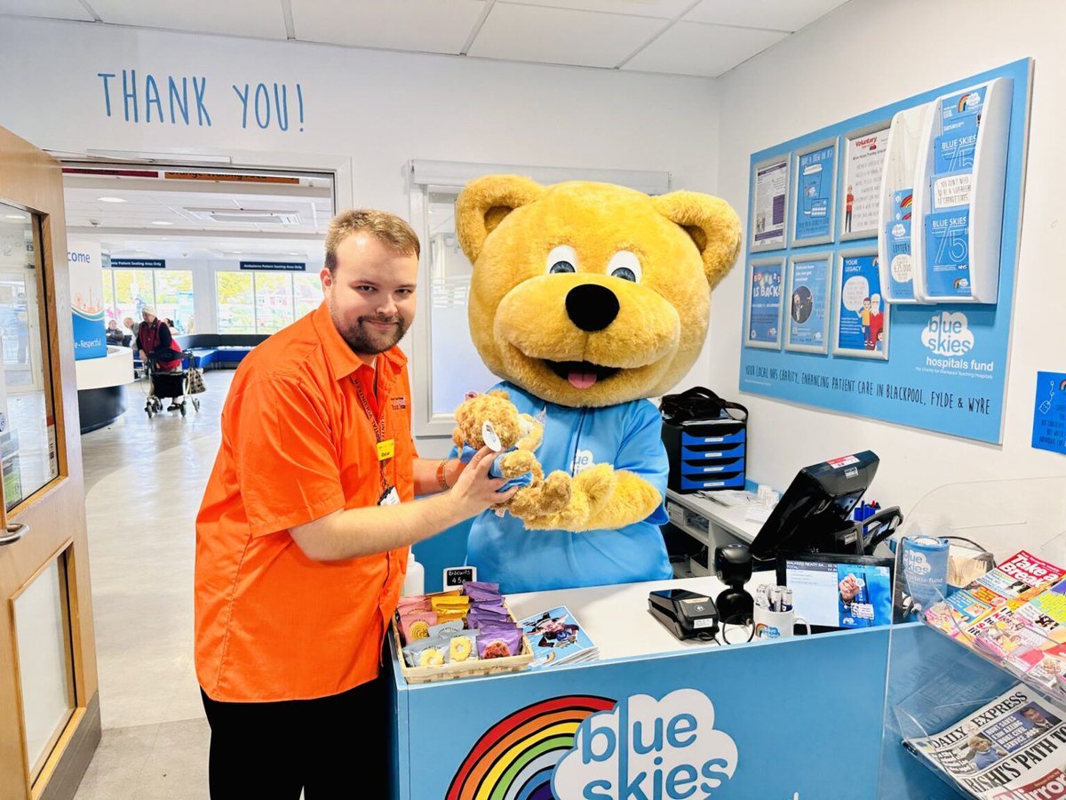 Do you fancy doing something new this year?💙

Our official hospital charity, Blue Skies are looking for volunteers to help in their new shop, running the trolley service that operates throughout the hospital and can commit to a minimum of three hours volunteering a week.