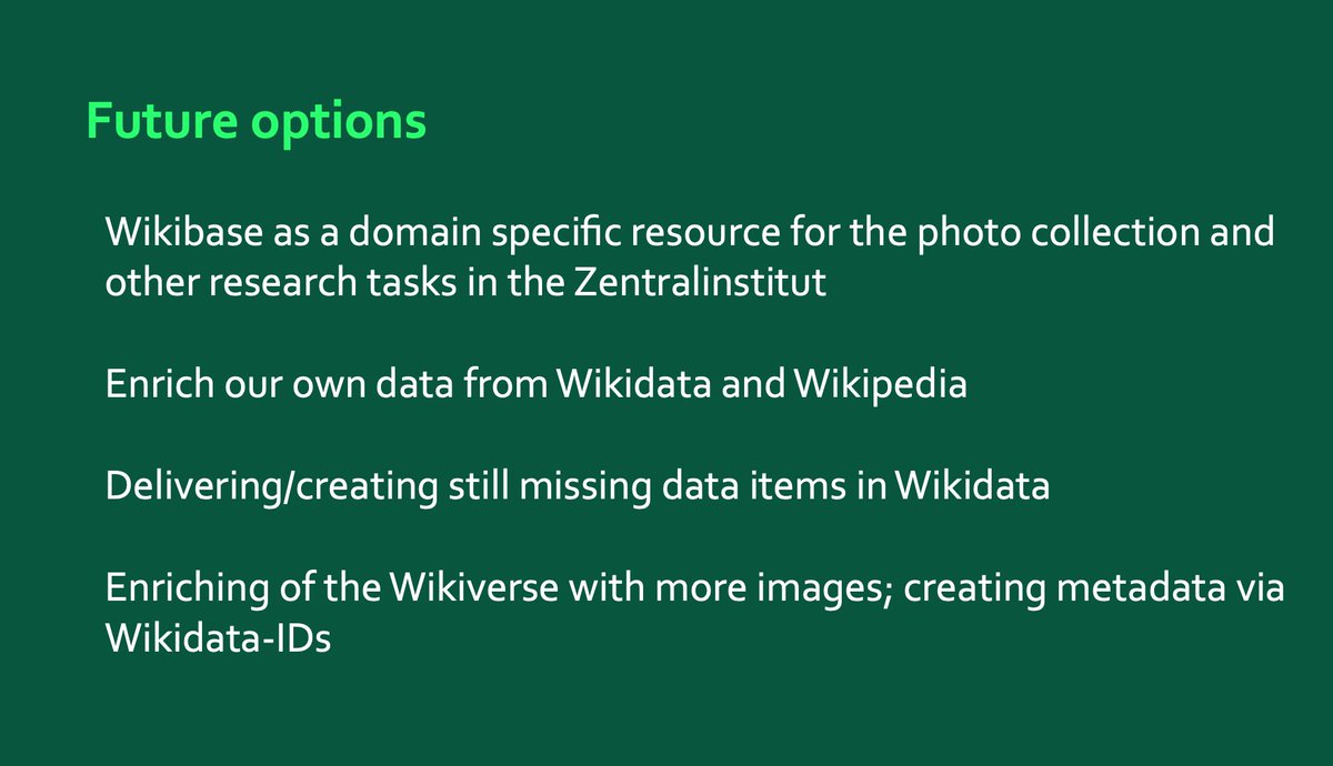 Ruth von dem Bussche, Georg Schelbert:
Bringing together Collection Data and Wikidata via AI
#AW2025 Conference
#wikidata #wikibase
zenodo.org/records/146857…