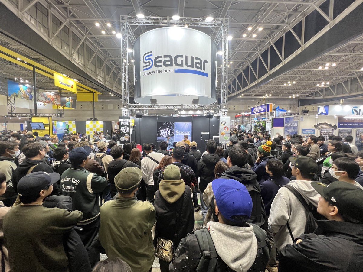 takumi_no_oheya's tweet photo. 明日もSEAGUARブースでお会いしましょう❗️

#techstard #ノリーズ #伊藤巧 #リューギ #サイトマスター #コロンビア #seaguar #shimanofishing_jp 
#麗澤大学 #Flex_public_relations #Flex_renoca #コロンビアアスリート #evoltec #コロンビアPFG #RYUGI #@skeeter_boats #@yamahaoutboards #Bassmaster #BASSElite #富士工業 #nories #シーガー @shimanofishing_jp @fish_shimano_north_america #dhlexpressjapan #dhl #DHLUS #yeti #ノリーズ #MEIHO #Dakotalithium #イヨシコーラ