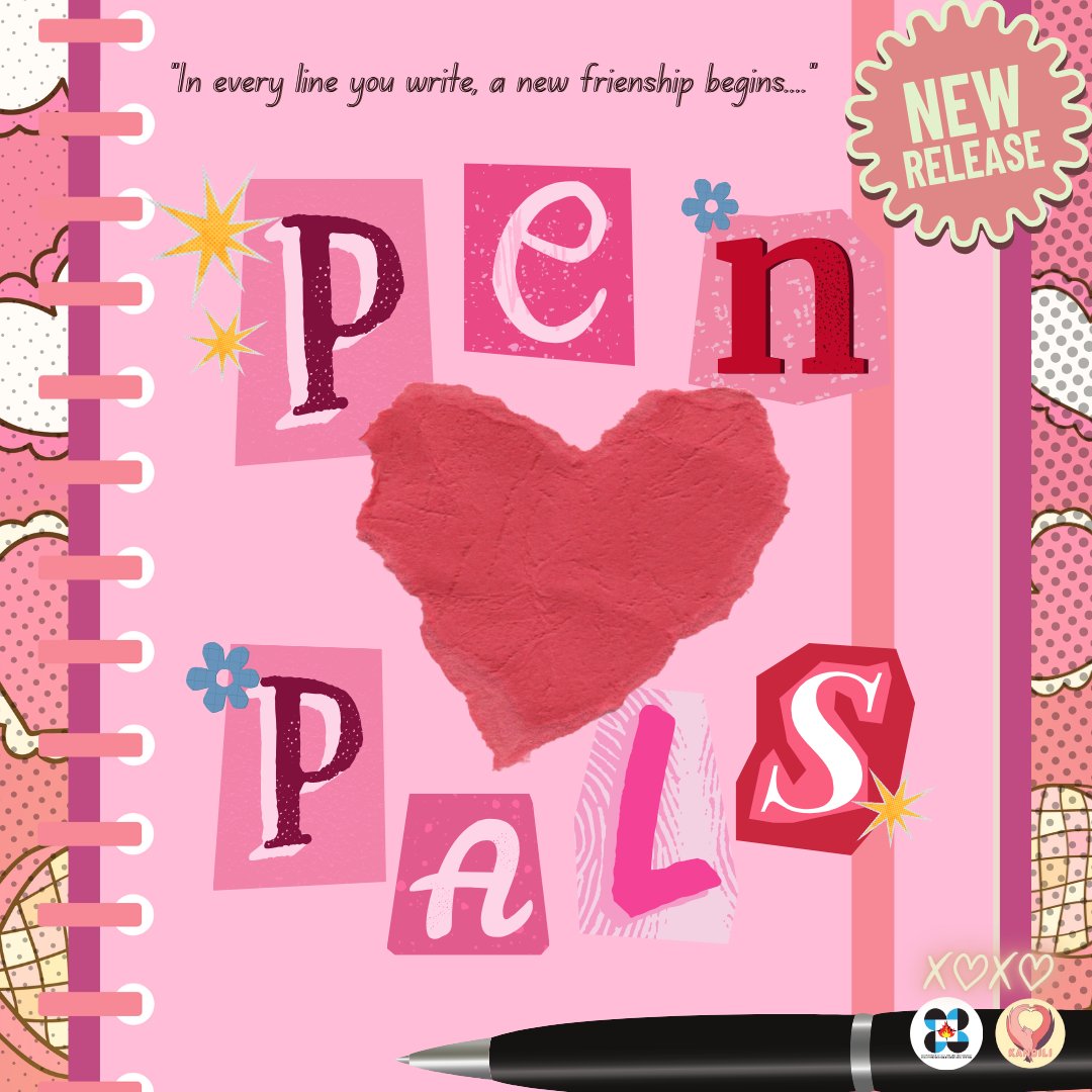 KandiliPisay's tweet photo. Hey you 👀 you’ve got a notification 🔔 

Kandili here, and we’re here to announce Round 1 of our PEN PALS PROJECT 🖊️✨ 

Join us at https://t.co/MmSmTuMQqh and connect with your community 🩷

🎨 Robbie Magsino, Lea Daffon, Kashieu Gan
🖋️ Kashieu Gan https://t.co/CyNWM31jcW