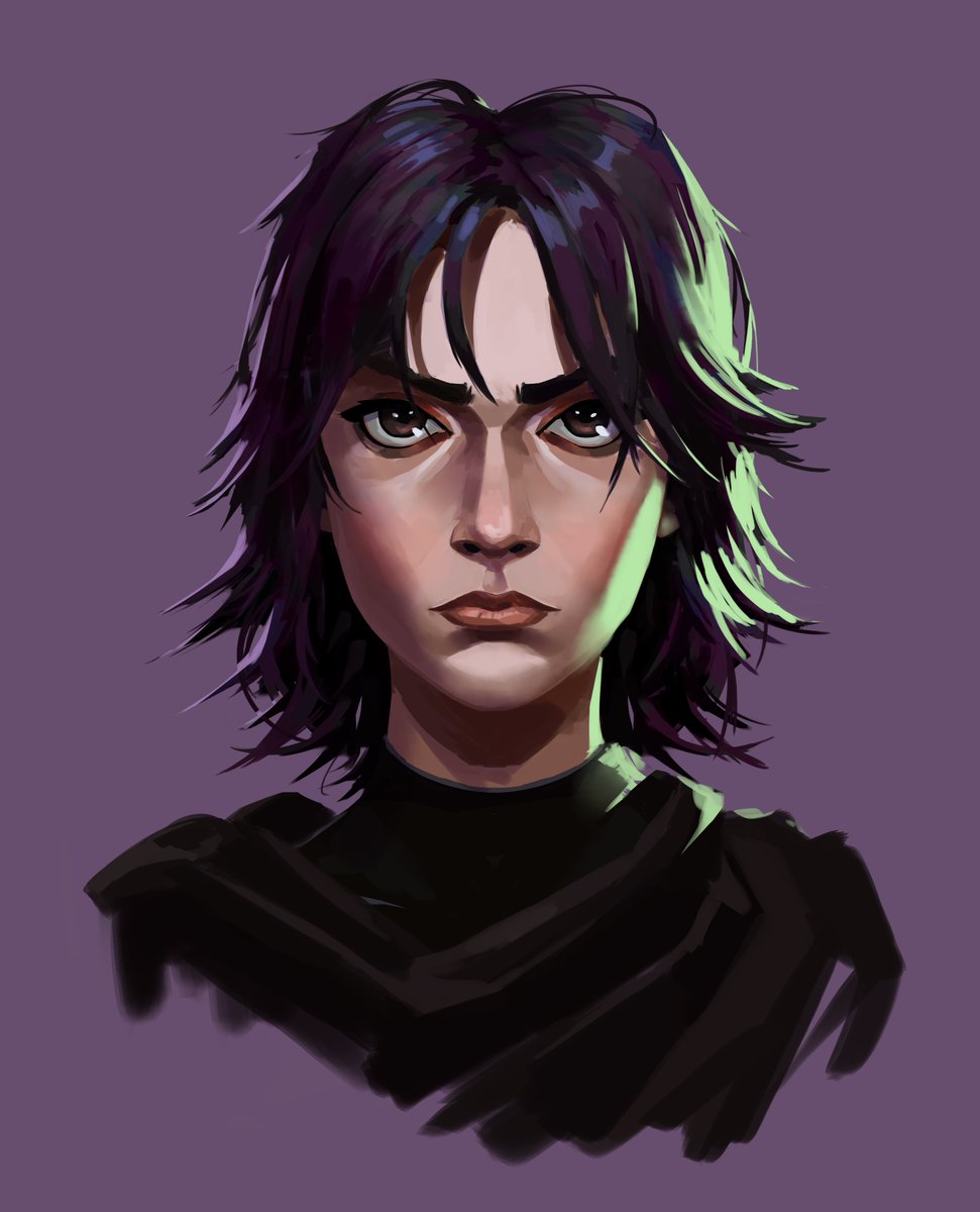 Quick face painting.