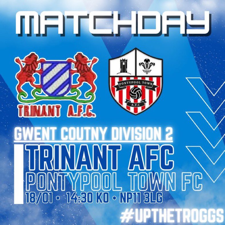 Trinant A.F.C (@trinantfc) on Twitter photo The boys make their first league appearance of 2025 as we host <a href="/PontypoolTownFC/">Pontypool Town AFC</a>. The reverse fixture saw us lead 3 times but today’s visitors showed their resilience in an enthralling 3-3 draw. We hope to kickstart the year with all 3 points. Come on the boys! The boys make their first league appearance of 2025 as we host <a href="/PontypoolTownFC/">Pontypool Town AFC</a>. The reverse fixture saw us lead 3 times but today’s visitors showed their resilience in an enthralling 3-3 draw. We hope to kickstart the year with all 3 points. Come on the boys!
