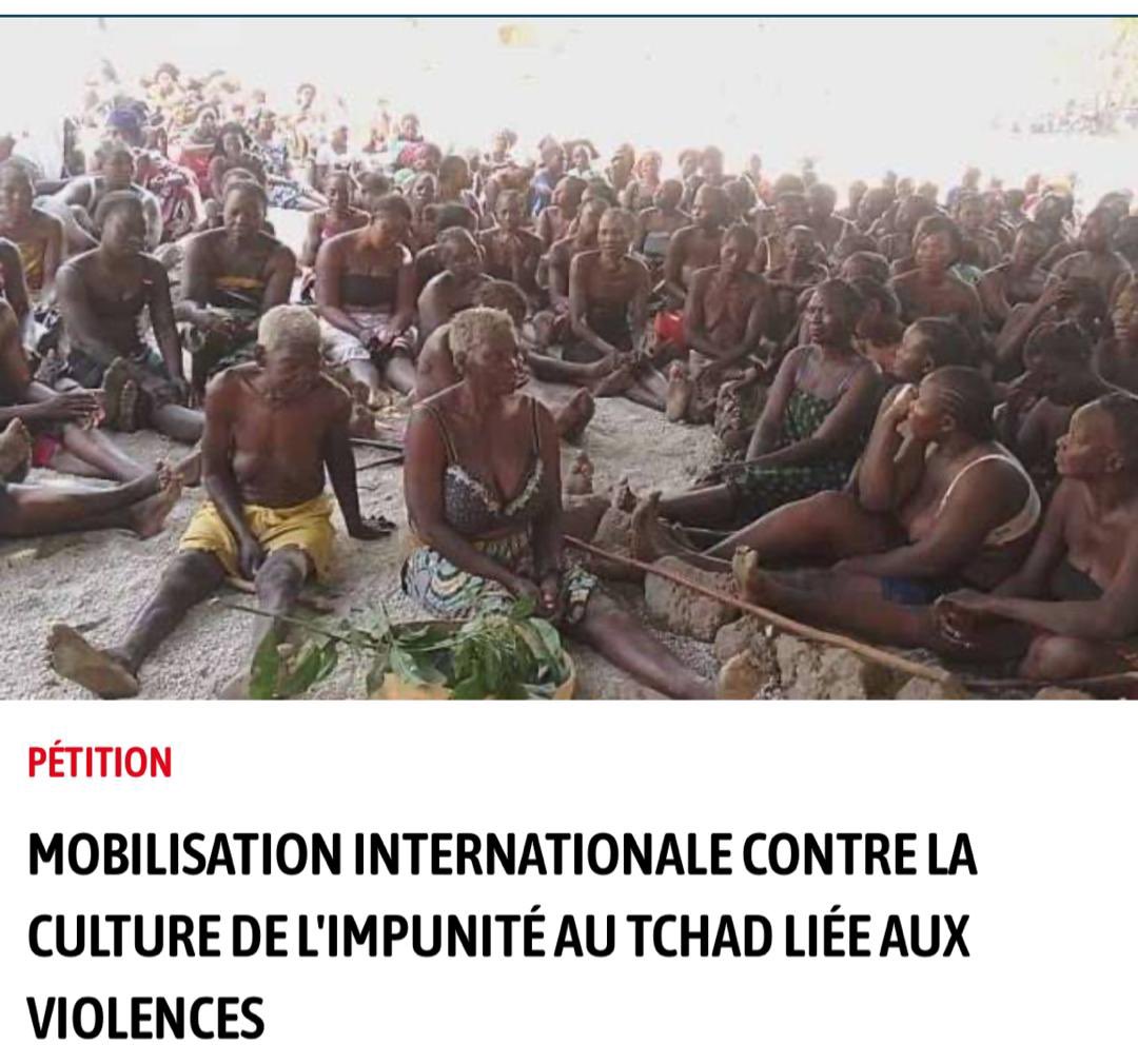 #PétitionInternationale 
mesopinions.com/petition/socia…
Signez massivement la pétition, partagez-la autour de vous et faites entendre votre voix. Chaque signature compte et ensemble, nous serons plus forts.

#LutteContreLesViolence
#SoutienAuxVictimes 
#Tchad
#pétitioninternationale
