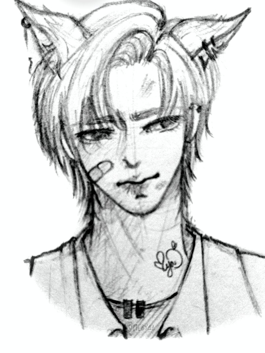 "hhmmm" 🤔🤔 @/ifionn28 

#Mebyaart #fioncanvas #sketch