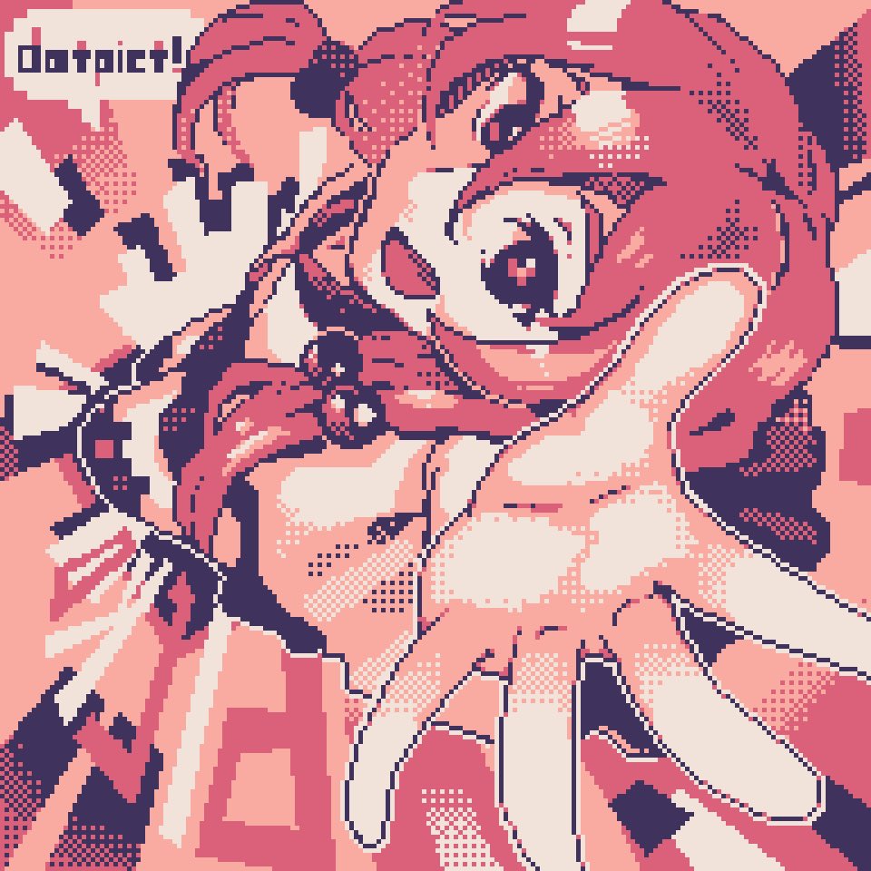 emon_dot's tweet image. ピク子ちゃん🎀 picko

#dotpict #pixelart #ドット絵 #4colors