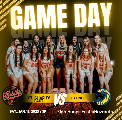 IHSA_State (@_ihsa_state) on Twitter photo 🚨GameDay Basketball Varsity🚨
St. Charles East vs Lyons
📺 Live on: bit.ly/3DsHJI5
today @ 3p.
<a href="/stcegirlshoops/">St. Charles East Girls Basketball</a> <a href="/STCDrivewayBoys/">STC-DrivewayBoys</a> <a href="/STCEBoosters/">STCE Athletic Booster</a> <a href="/STCEathletics/">STCE Athletics</a> <a href="/KatieClaussner/">Katie Claussner</a> <a href="/STCStormHoops/">STCStorm</a> <a href="/LTHSGirlsBBall/">LT Girls Basketball</a> <a href="/LTHS_Athletics/">LT Athletics</a> 🚨GameDay Basketball Varsity🚨
St. Charles East vs Lyons
📺 Live on: bit.ly/3DsHJI5
today @ 3p.
<a href="/stcegirlshoops/">St. Charles East Girls Basketball</a> <a href="/STCDrivewayBoys/">STC-DrivewayBoys</a> <a href="/STCEBoosters/">STCE Athletic Booster</a> <a href="/STCEathletics/">STCE Athletics</a> <a href="/KatieClaussner/">Katie Claussner</a> <a href="/STCStormHoops/">STCStorm</a> <a href="/LTHSGirlsBBall/">LT Girls Basketball</a> <a href="/LTHS_Athletics/">LT Athletics</a>