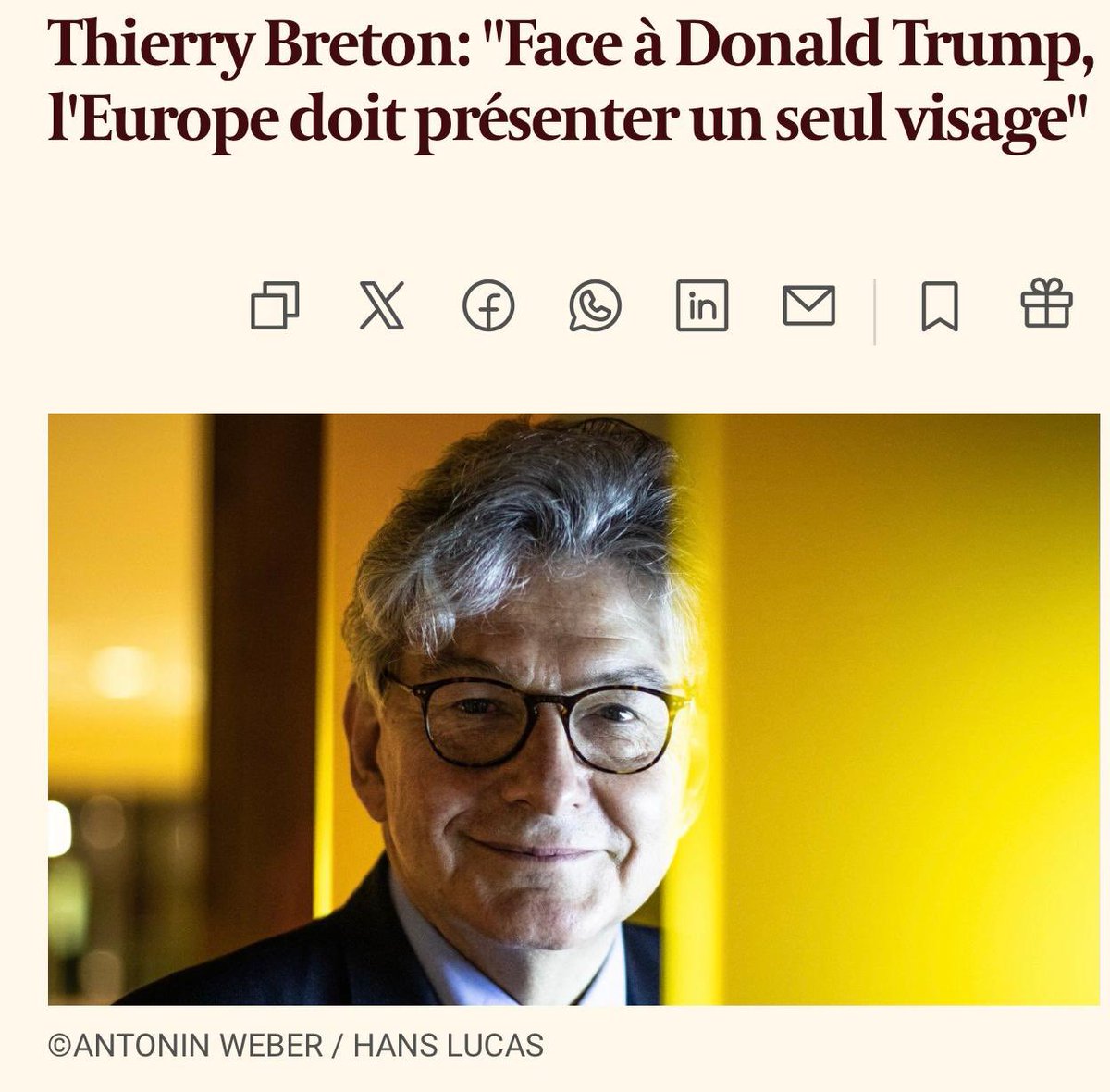 EmmanuelRMartin's tweet image. Je veux bien, mais si possible pas le visage d'un type qui s'est recasé chez Bank of America à peine son mandat fini.