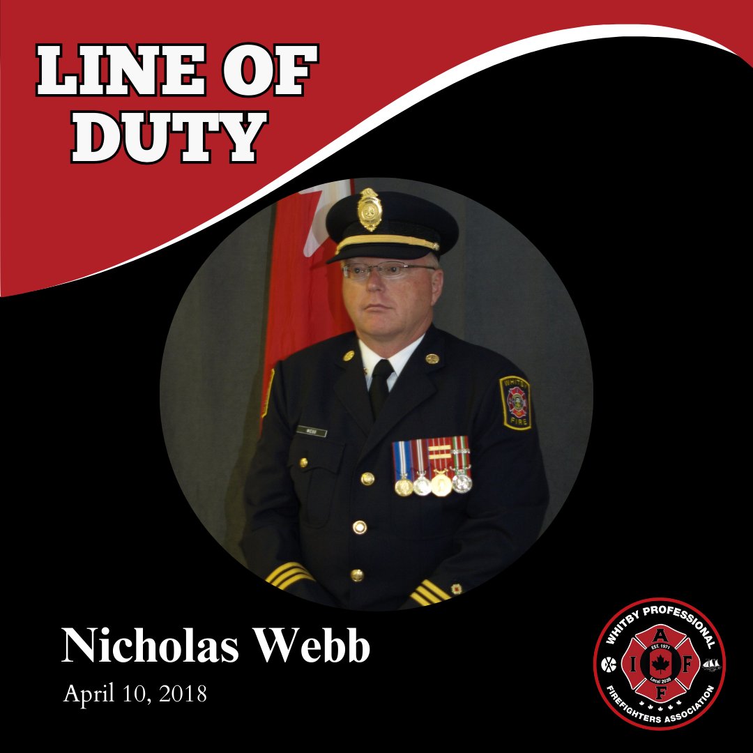 Honouring the memory of our brother, Nicholas Webb, who we lost in the line of duty on April 10, 2018.
Rest easy, brother. Your sacrifice will never be forgotten.