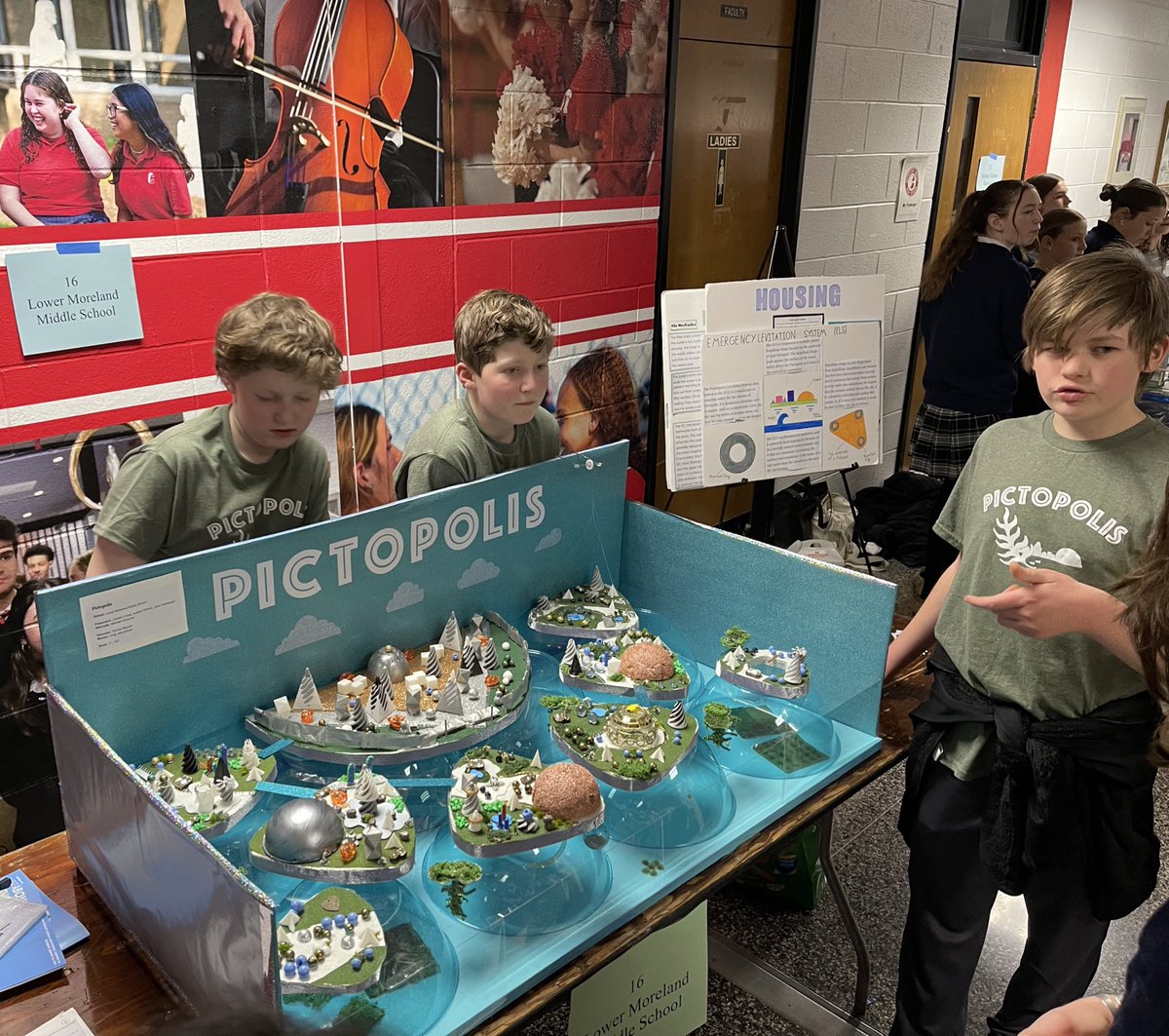Lower Moreland MS and their city Pictopolis <a href="/LMTSD/">LMTSD</a> #FutureCity2025