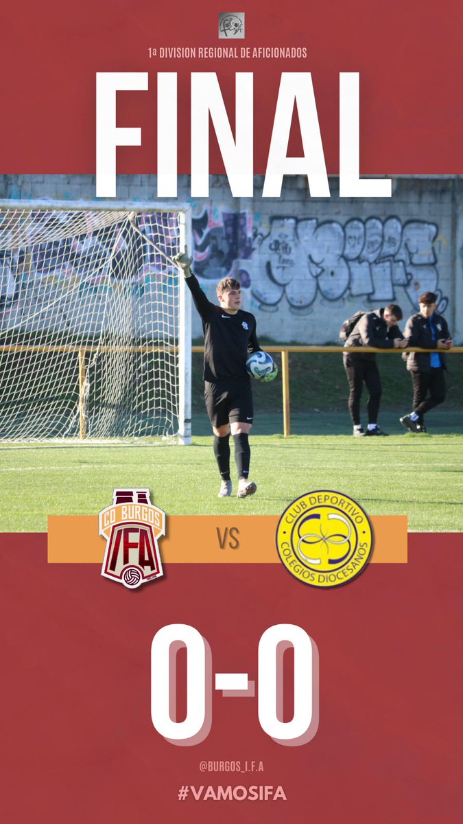 Gran trabajo equipo. Ifa 0 vs 0 <a href="/diocesavila/">DIOCESÁVILA</a> .