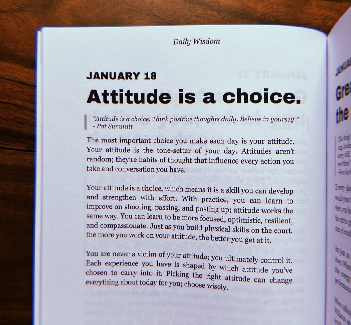 Attitude is a choice. #DailyWisdom