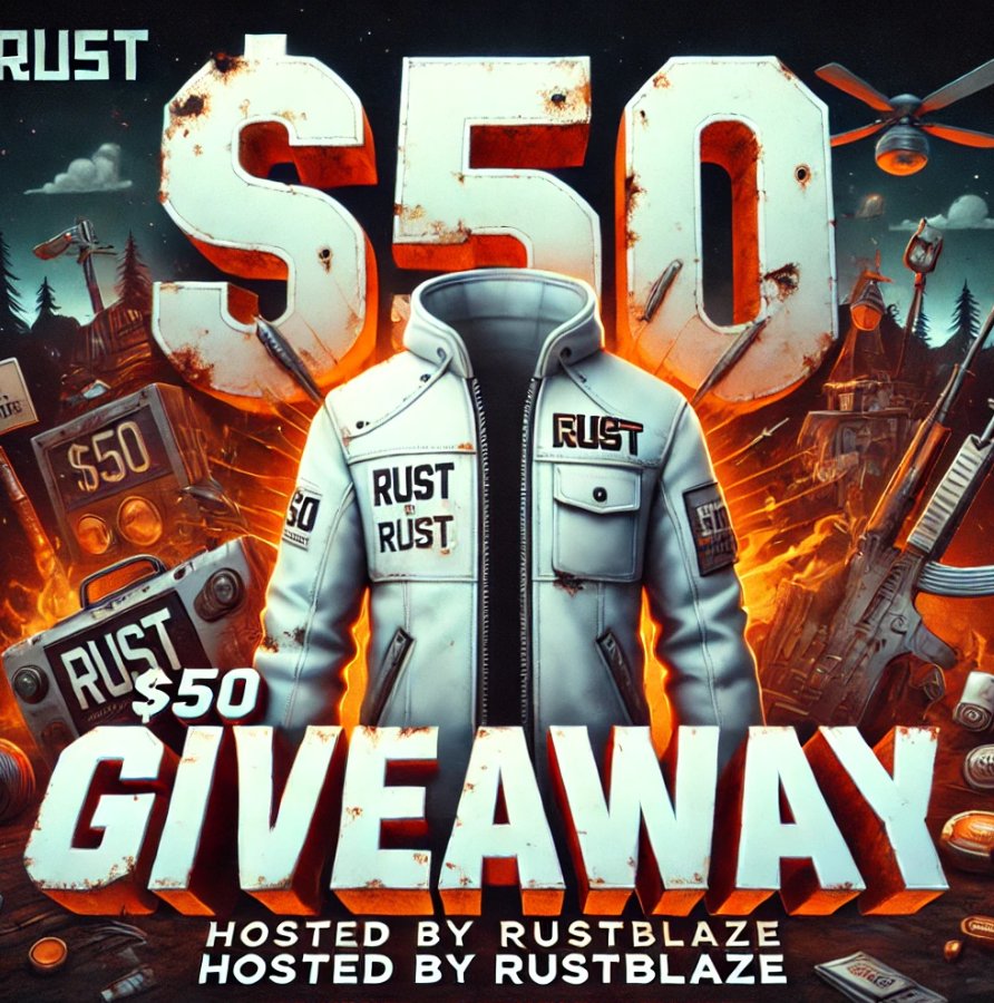 🎁 50$ No Mercy Jacket

📢To Enter Giveaway 

✅Follow <a href="/barfires/">barfires</a>+ @RustBlaze_
✅Retweet + Like
✅Join Discord discord.gg/g36rsaaM (Show Proof)

📅Giveaway ends in 7 days!  

#CSGOGiveaway #cs2giveaway #BTC #game #Giveaway #Rust #Steam #RustGiveaway
