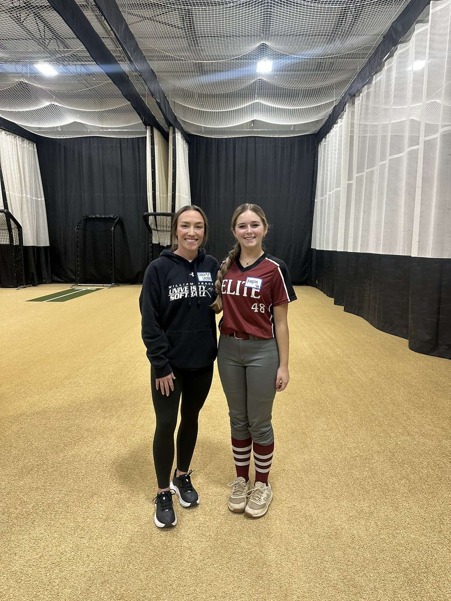 KaylinGooch's tweet photo. Had a great time today at WPU hitting camp! @GoPeaceSoftball  @NCEliteTriangle https://t.co/hBoqvI83X7