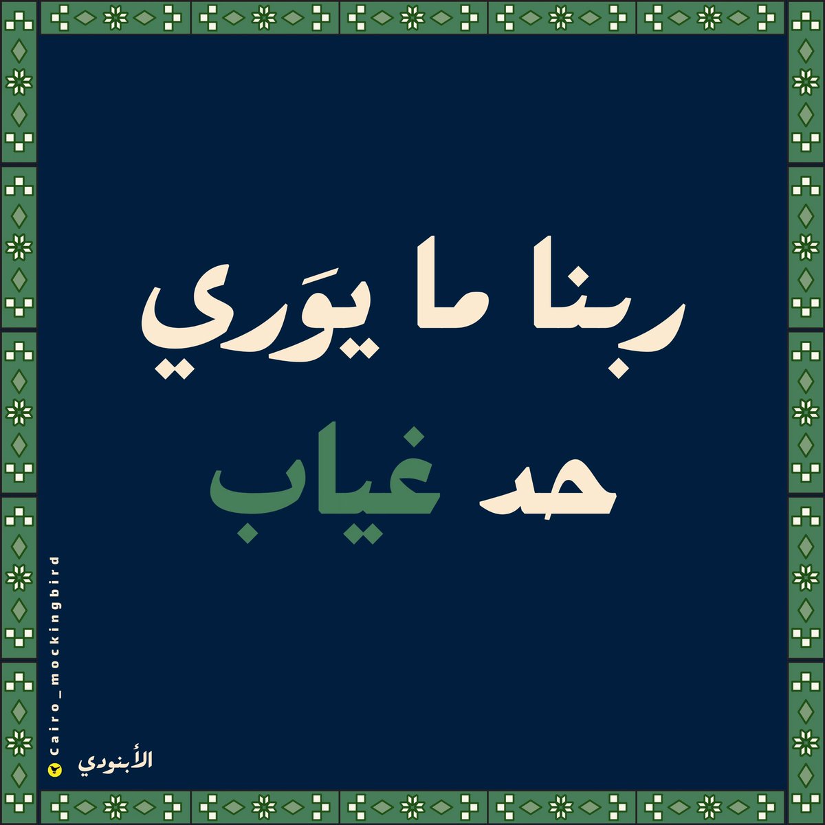 𝐂𝐚𝐢𝐫𝐨 𝐌𝐨𝐜𝐤𝐢𝐧𝐠𝐛𝐢𝐫𝐝 tweet media