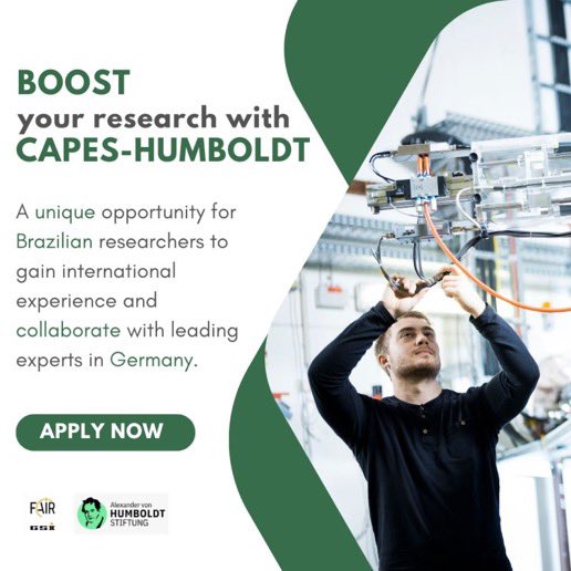 Dr. Pradeep Ghosh (@drpghosh_fair) on Twitter photo 🇧🇷🛫🇩🇪 Ready to take your research to the next level? <a href="/GETINvolvedFAIR/">GET_INvolved in research with FAIR</a> & Apply for the Capes-Humboldt Research Fellowship and conduct groundbreaking research in Germany! 🇧🇷🛫🇩🇪 Ready to take your research to the next level? <a href="/GETINvolvedFAIR/">GET_INvolved in research with FAIR</a> & Apply for the Capes-Humboldt Research Fellowship and conduct groundbreaking research in Germany!