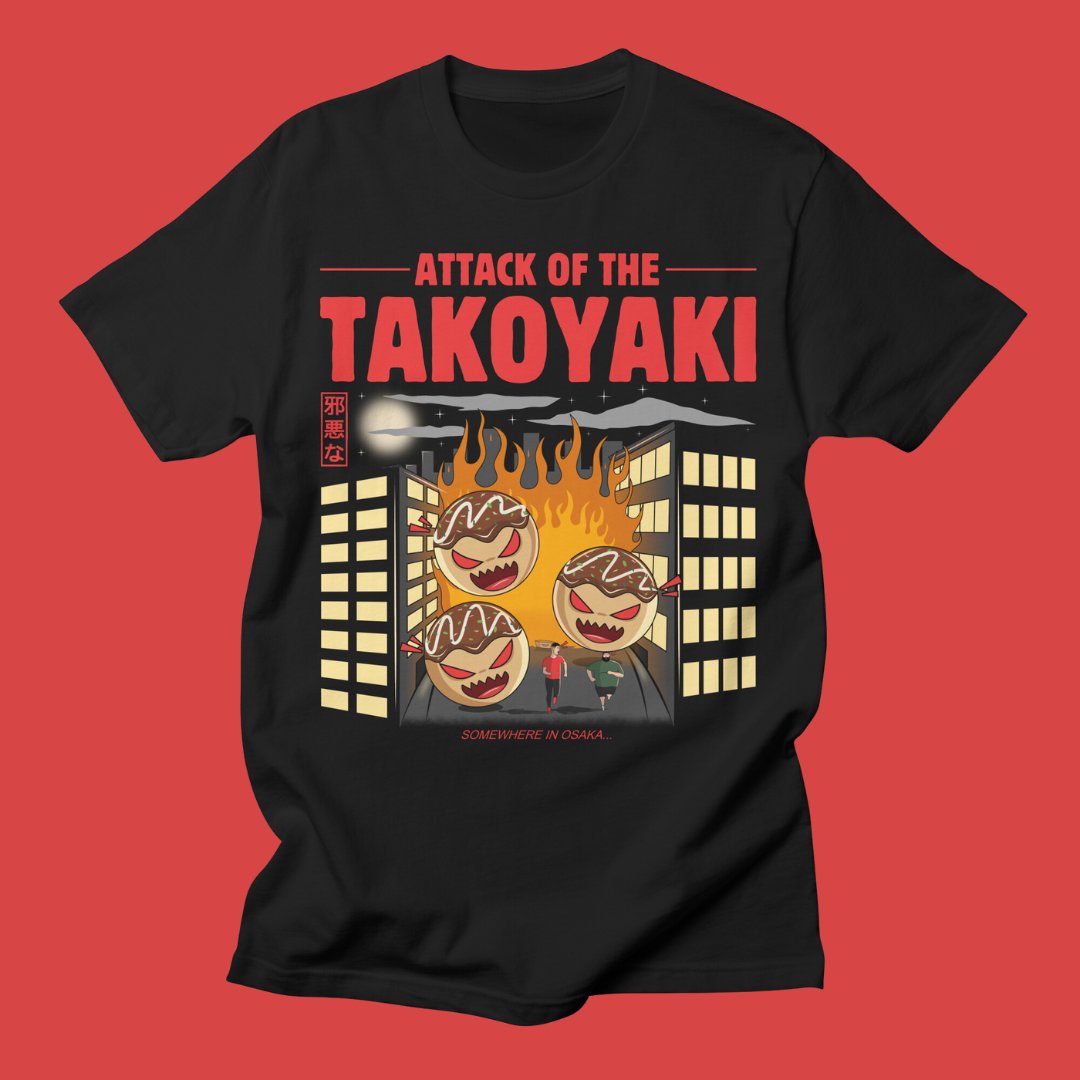 Attack of The Takoyaki 💀🔥

Available on apparel, prints, and accessories, links in bio

#takoyaki #Japan #food #ArtistOnTwitter