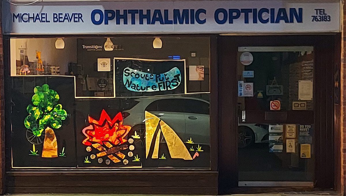 AlcesterScouts's tweet image. Super proud of Alcester Scouts for winning Neighbourhood &amp;amp; Community category of Alcester Window Wanderland on display at Michael Beaver Opticians. Scout Felix &amp;amp; Group Chair Jennifer represented us at the Alcester Town Council Mayors Civic Awards last night to receive the award!