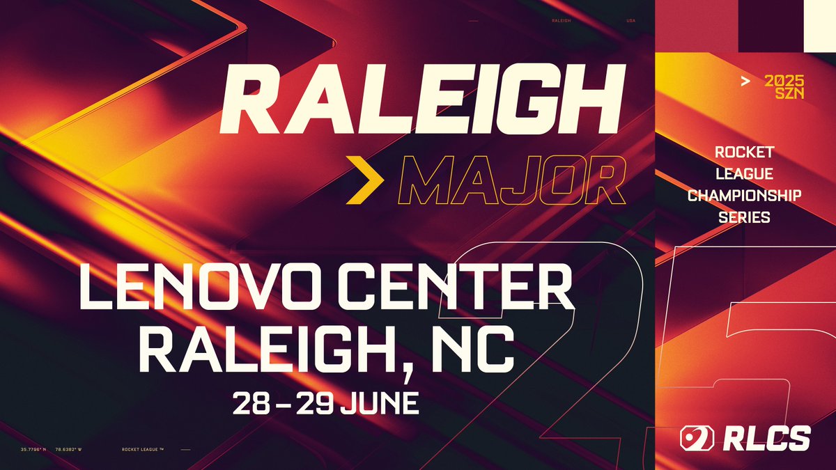 RLCS IS COMING BACK TO THE US 🇺🇸🦅

We're headed to Raleigh for the second Major of the 2025 season 🎉

Learn more: rl.gg/RaleighMajor25
