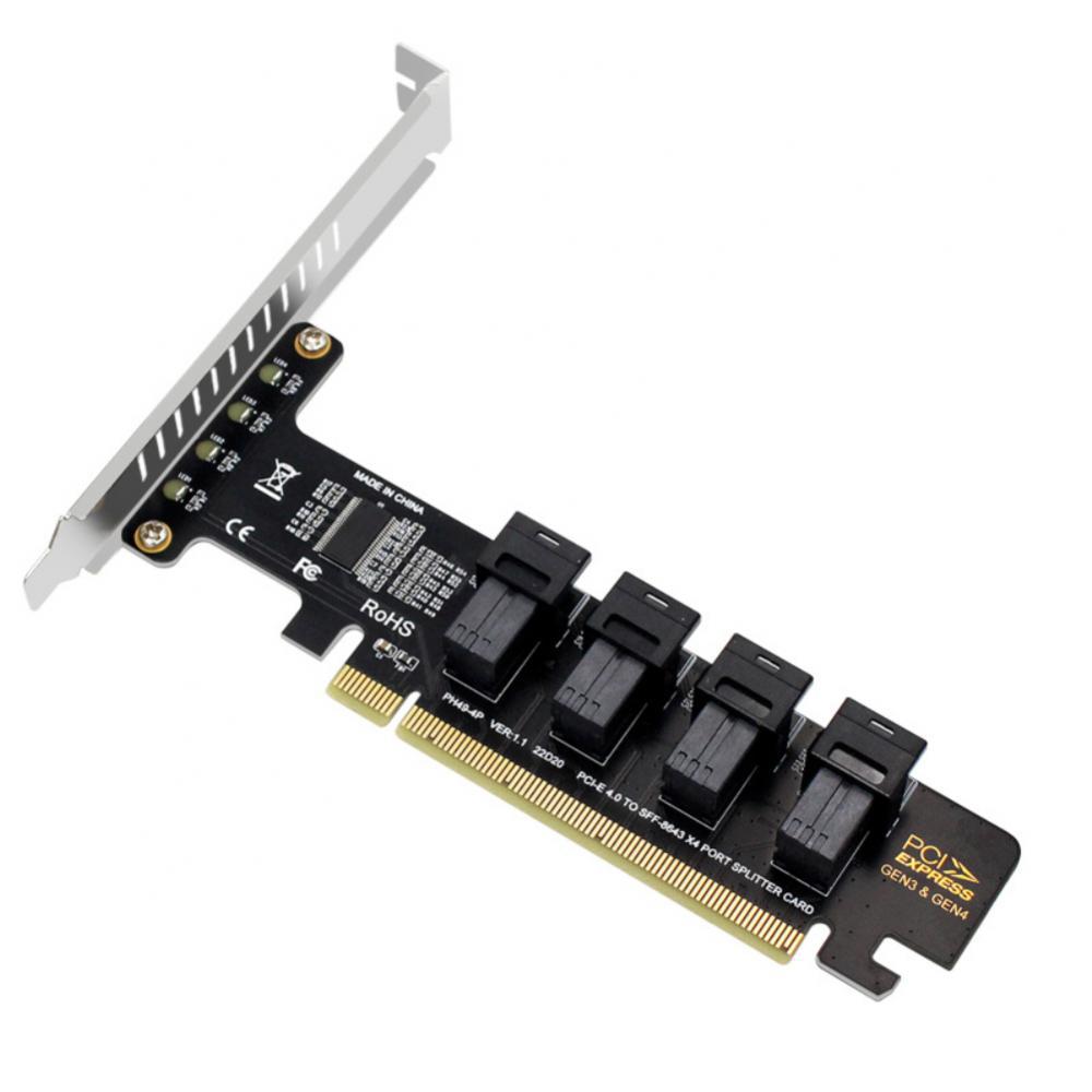 uniquebudindia's tweet image. Unlock speed & compatibility with UniqueBud's U2 PCIE 4.0 to 4 Ports U.2 NVME SFF-8643 Expansion Card! Perfect for advanced users craving high-speed, lossless data transmission. Check it out: shortlink.store/-ukkd69uzogj #Cables&Adapters #ComputerPeripherals