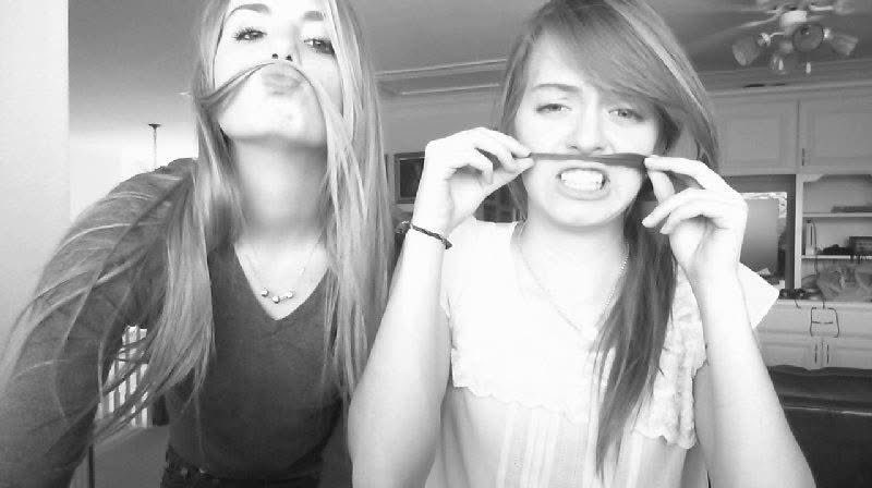 breamariee's tweet photo. Happy Birthday @valkyrieta I am so glad we survived web cams and swoop bangs together (HALF OUR LIVES ago) 💛 https://t.co/hhLIAA9OvP