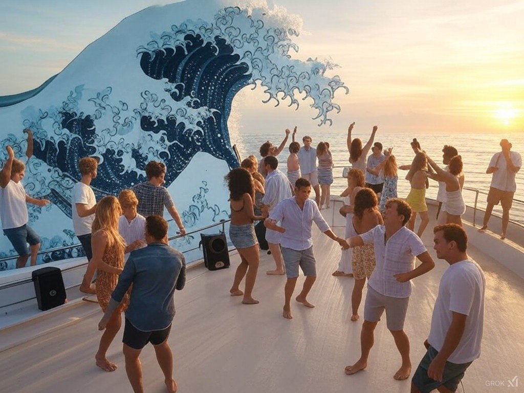 FinnishFinterv1's tweet image. What're you waiting for, fren?!
Get on teh @okinamitoken party boat while it's still cheap! Once the masses truly catch wind of #Okinami, the ticket prices for this boat will rival those of the Icon of the Seas!
TBH, Okinami is quite the icon of the seas itself! #ryoshi #blobs